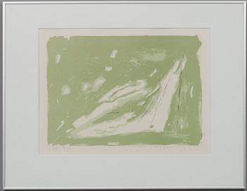 KAIN TAPPER, litografi, signerad och daterad -84, numrerad 190/300.