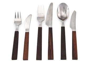 409. Bertel Gardberg, FLATWARE SERVICE, 37 PIECES.