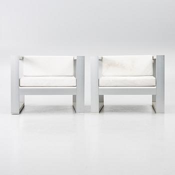 Ramón Esteve, a pair of outdoor easy chairs, "Na Xemena", Gandia Blasco, Spain, contemporary.