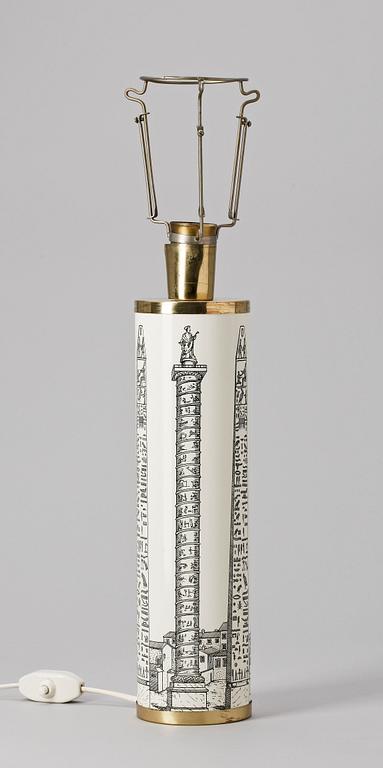 BORDSLAMPA, Piero Fornasetti, Italien 1950-tal.