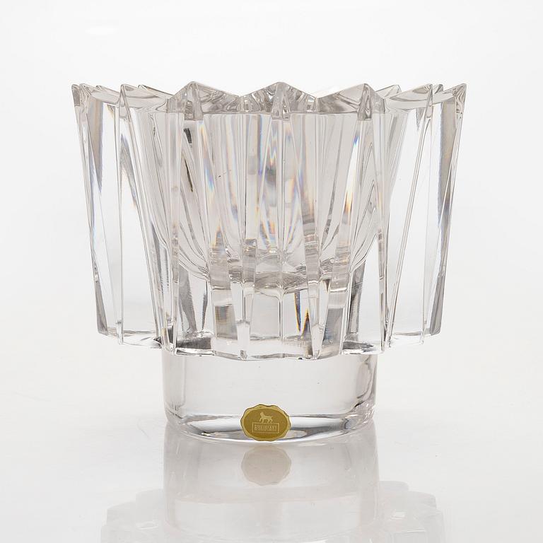Aimo Okkolin, A 'Crown' crystal bowl signed Aimo Okkolin for Riihimäen Lasi Oy, Finland.
