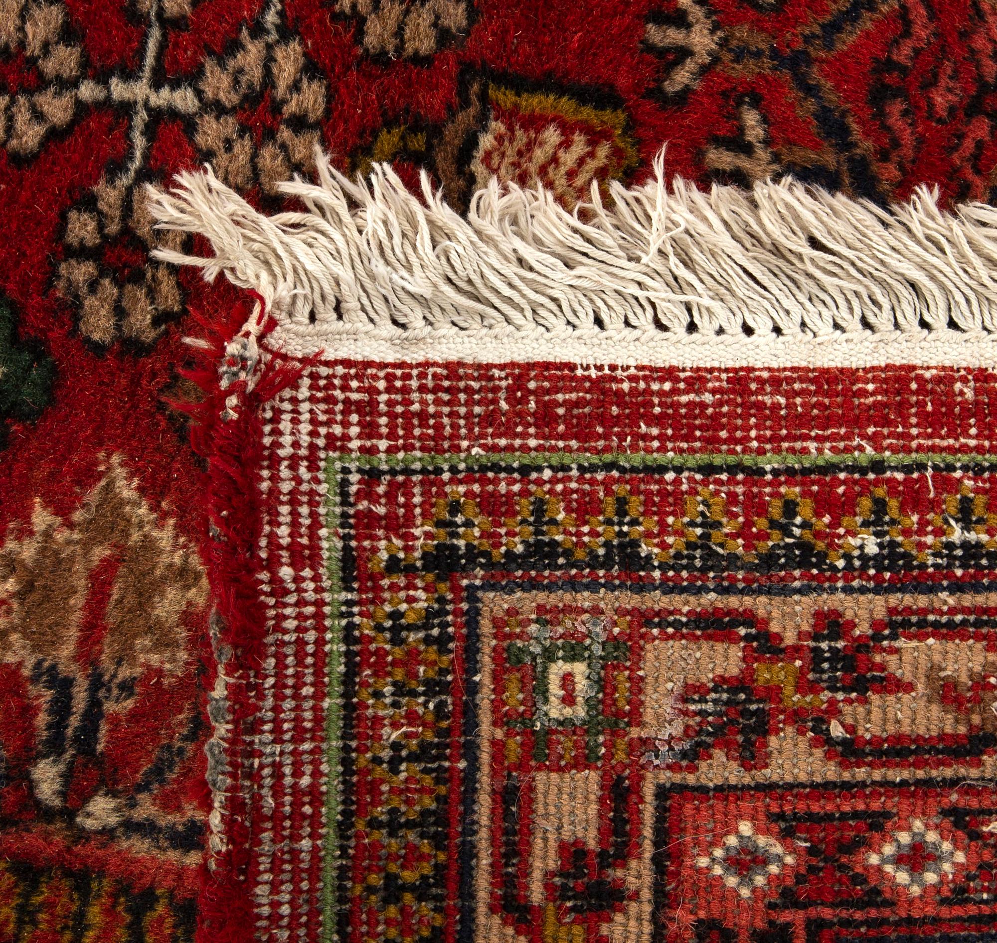 An old Bidjar carpet ca 335 x 261 cm.