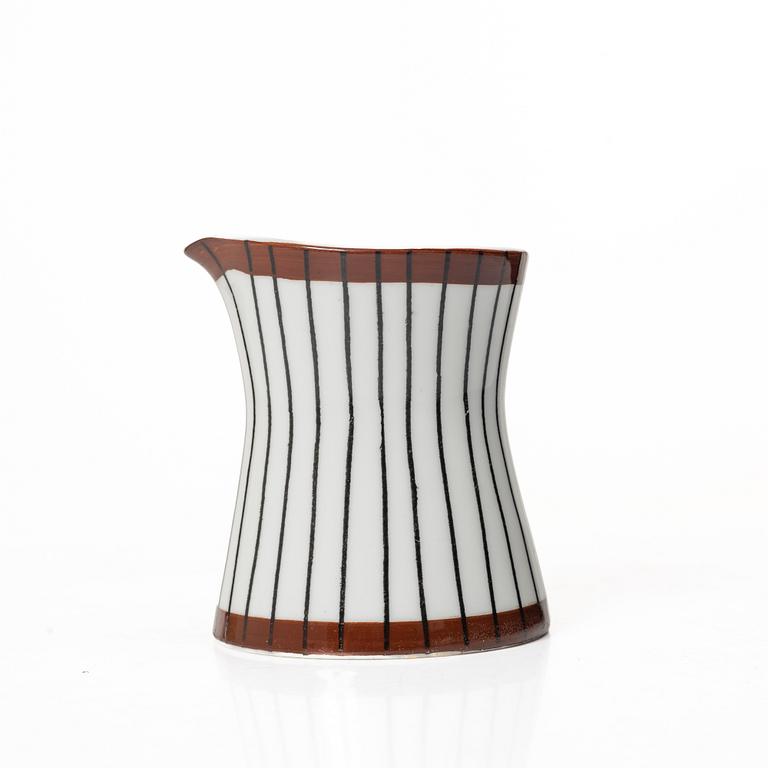 Stig Lindberg, Coffee service, 16 pieces, porcelain, “Spisa Ribb”, Gustavsberg.