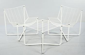 BORD och FÅTÖLJER, 2 st, "Järpen", Niels Gammelgaard, Ikea, formgiven 1983.