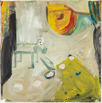 JARL INGVARSSON, signed J.I., mixed media on paper.