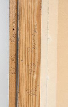 OKÄND KONSTNÄR, akvarell, etikettsignerad o dat 1899 à tergo.