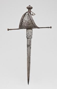 VÄNSTERHANDSDOLK, renässansstil, 1800-talets andra hälft.