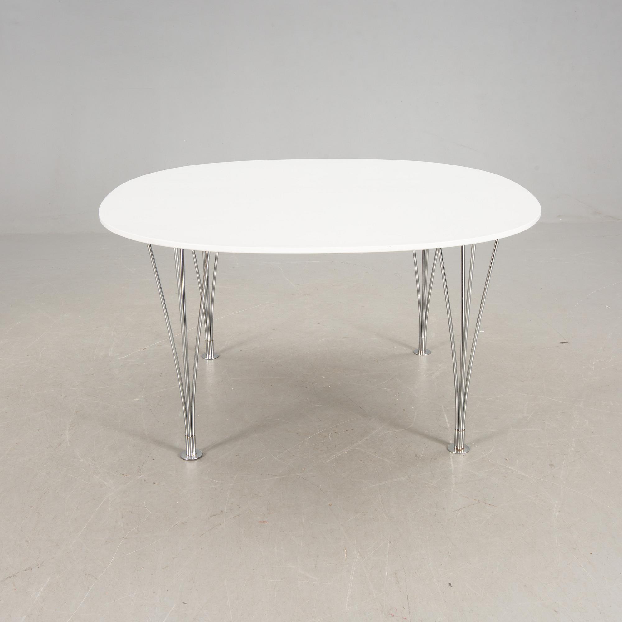 SOFFBORD/BORD, "Supercirkeln", Piet Hein & Bruno Mathsson, Mathsson International.