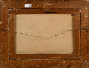 OKÄND KONSTNÄR, olja på duk, monogramsignerad AN, 1800-tal.