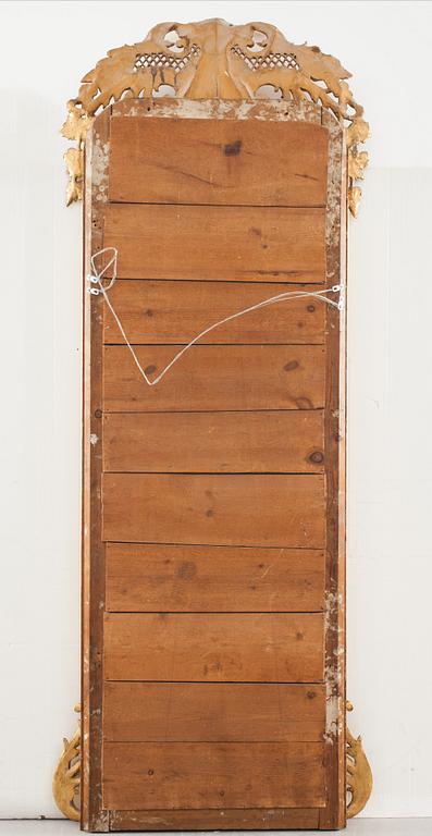 SPEGEL, förgylld, 1800-talet slut.