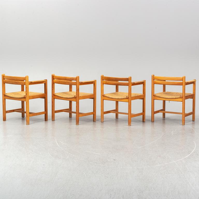 BØRGE MOGENSEN, four 'Asserbo' chairs, Karl Andersson & Söner.