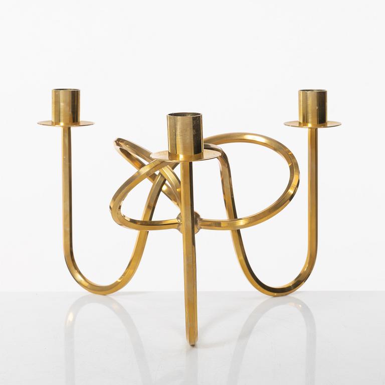 Josef Frank, a brass candelabrum, "The Friendship Knot", Svenskt Tenn.
