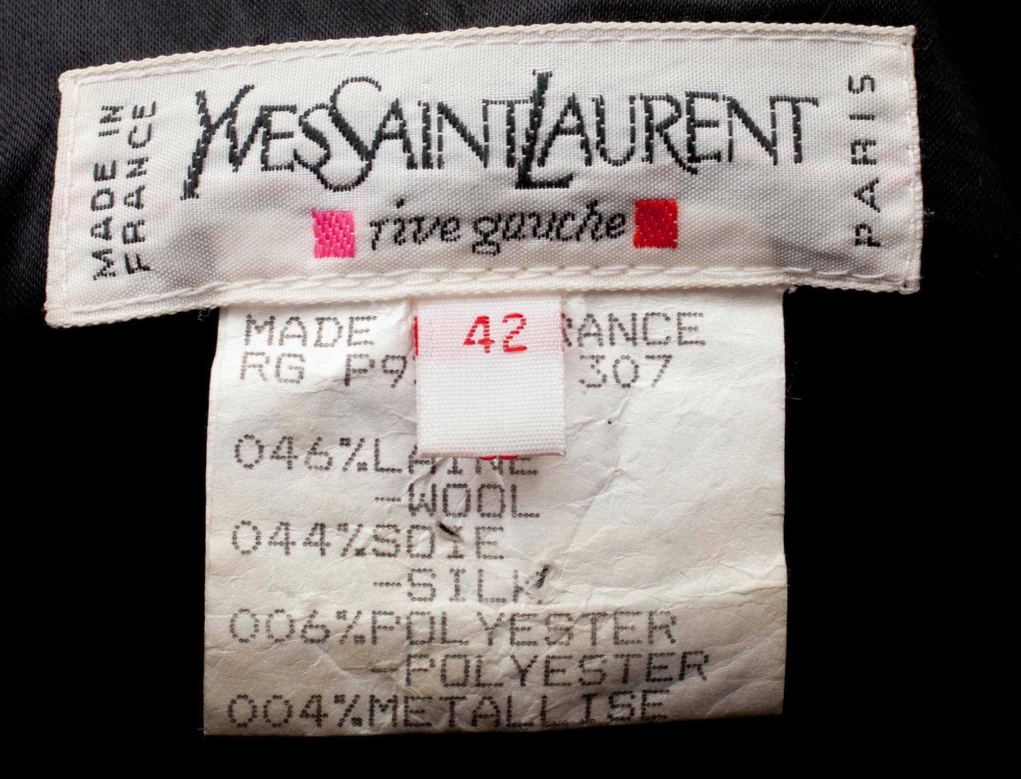 KAVAJ, Yves Saint Laurent.