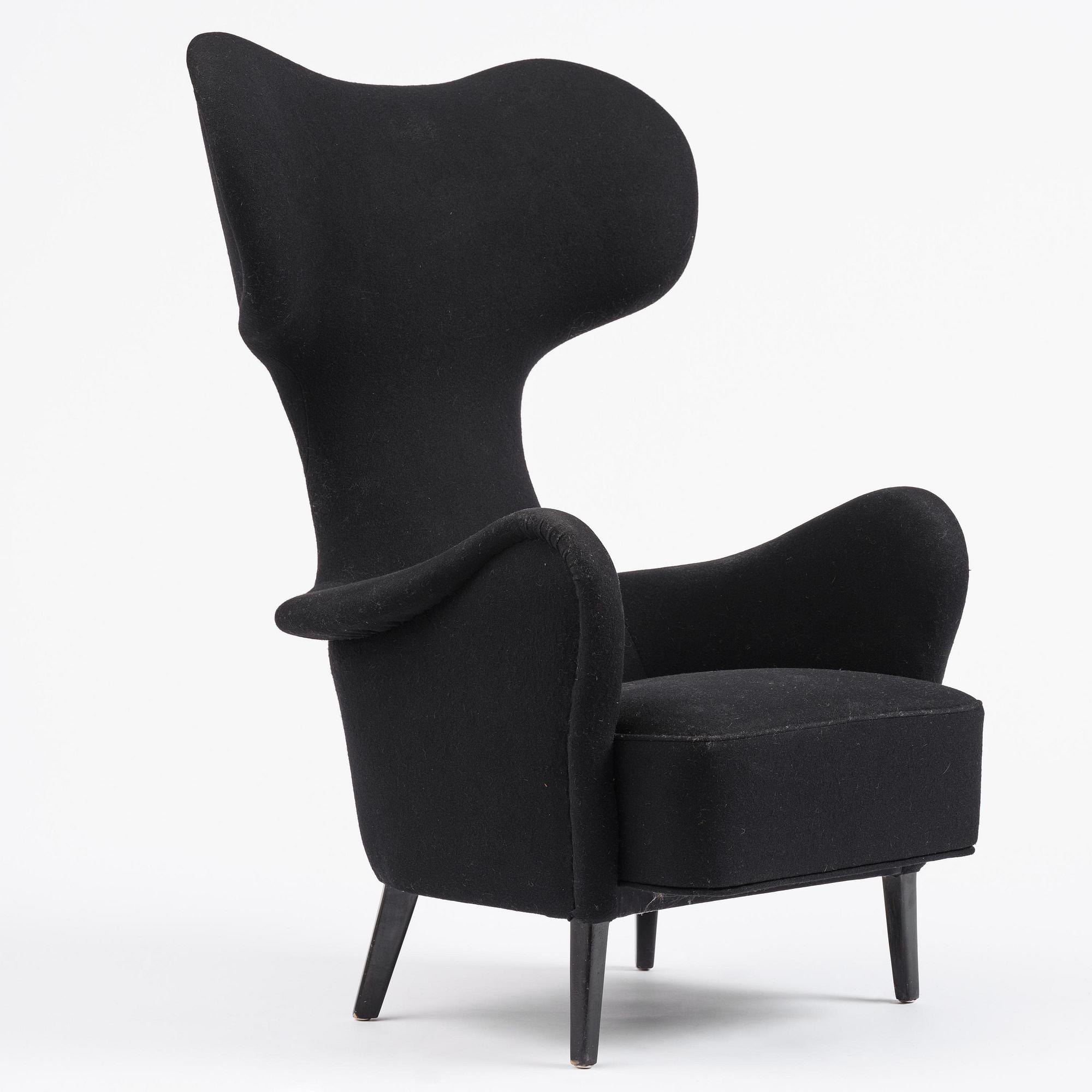 Gustaf Axel Berg, a rare "Estelle" armchair, G. A. Berg, Stockholm, 1940s.