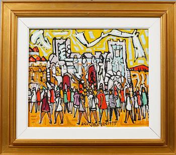 UNO VALLMAN, olja på duk, signerad och daterad 1975.