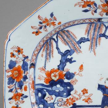 STEKFAT, porslin, Kina, 1700-tal.