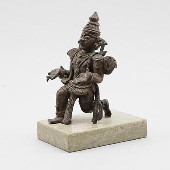 FIGUR, brons, troligen Indien, 1900-tal.