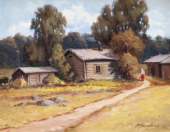 471. Arthur Heickell, VILLAGE PATH.