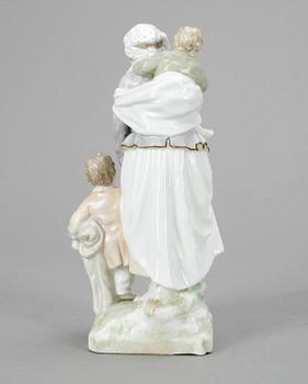 FIGURIN, porslin, Berlinliknande märke, omkr år 1900.