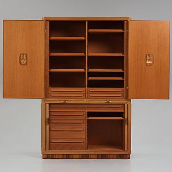 David Rosén, a mahogany cabinet, executed as an apprentice examination work by Bo Edlund, Sweden 1950-51.