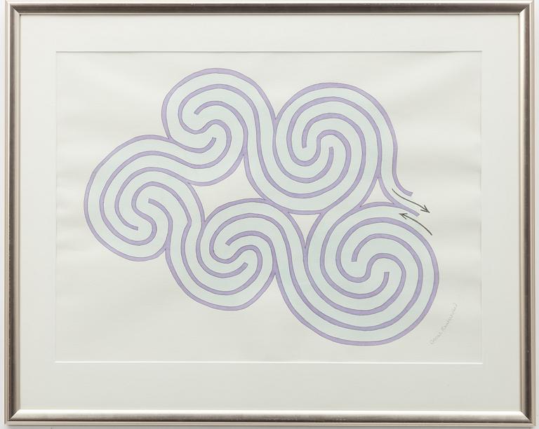 Oscar Reutersvärd, Labyrint.