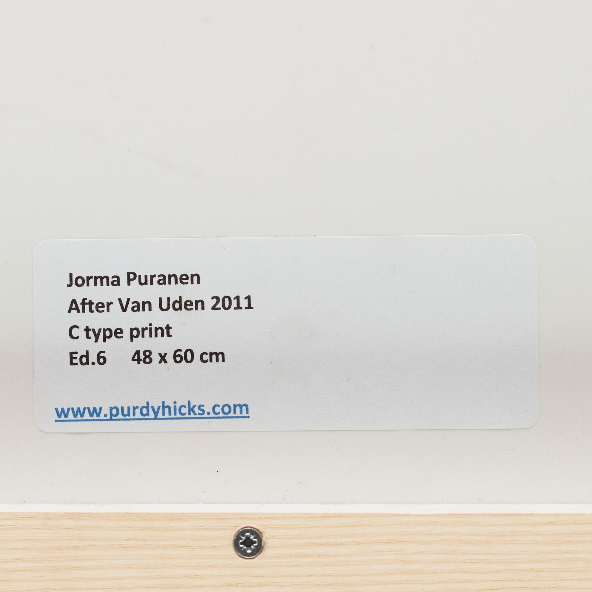 "After Van Uden", 2011.