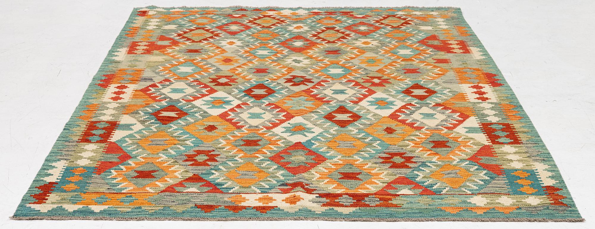 Kelim, modern, approx. 250 x 170 cm.