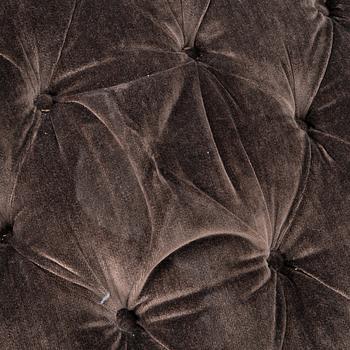 A pouf, contemporary.