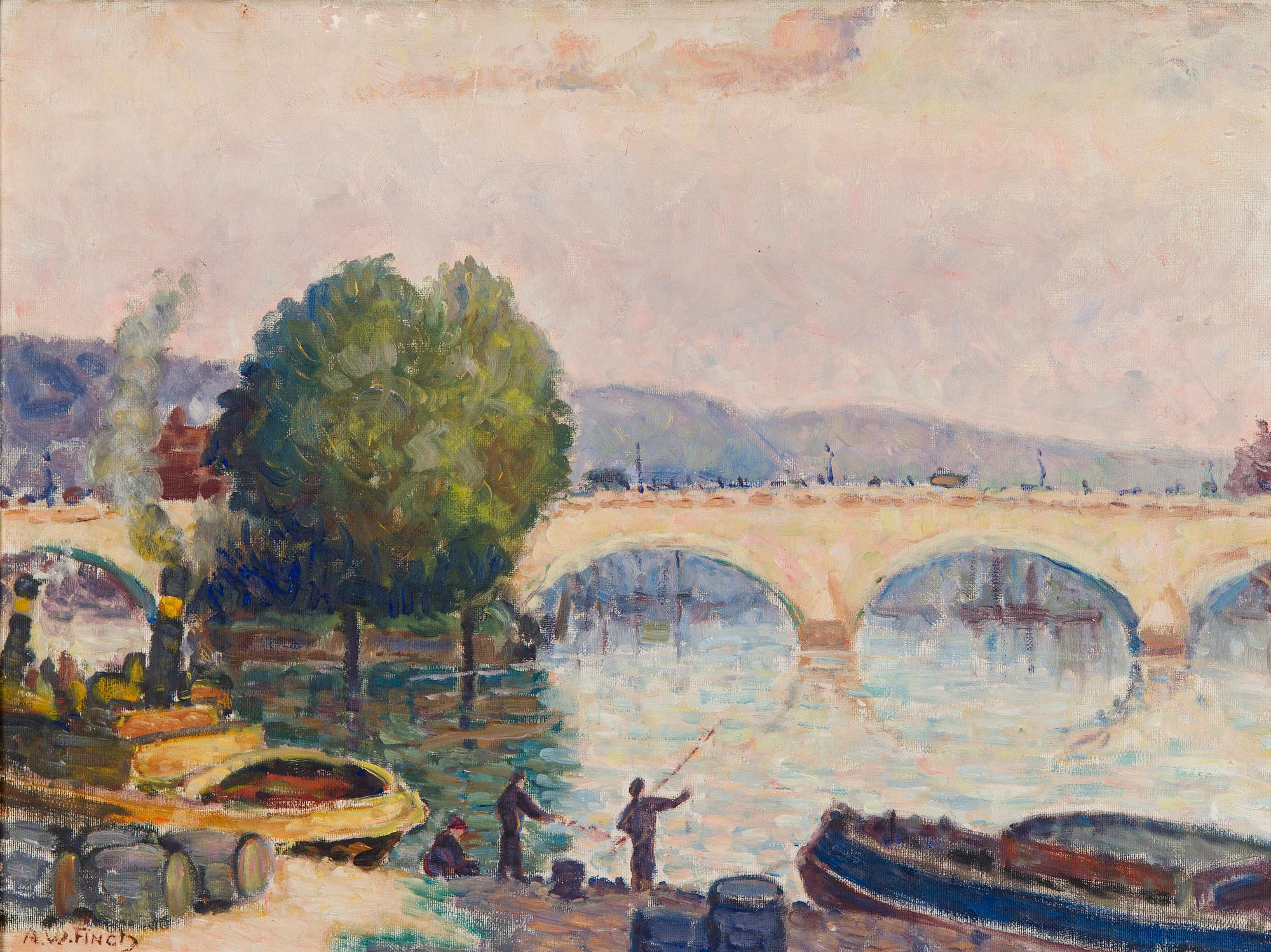 Alfred William Finch, Vy från Paris.