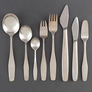 SIGURD PERSSON, 92 psc silver cutlery "Ultra". Some by Ceson, Gothenburg 1975.