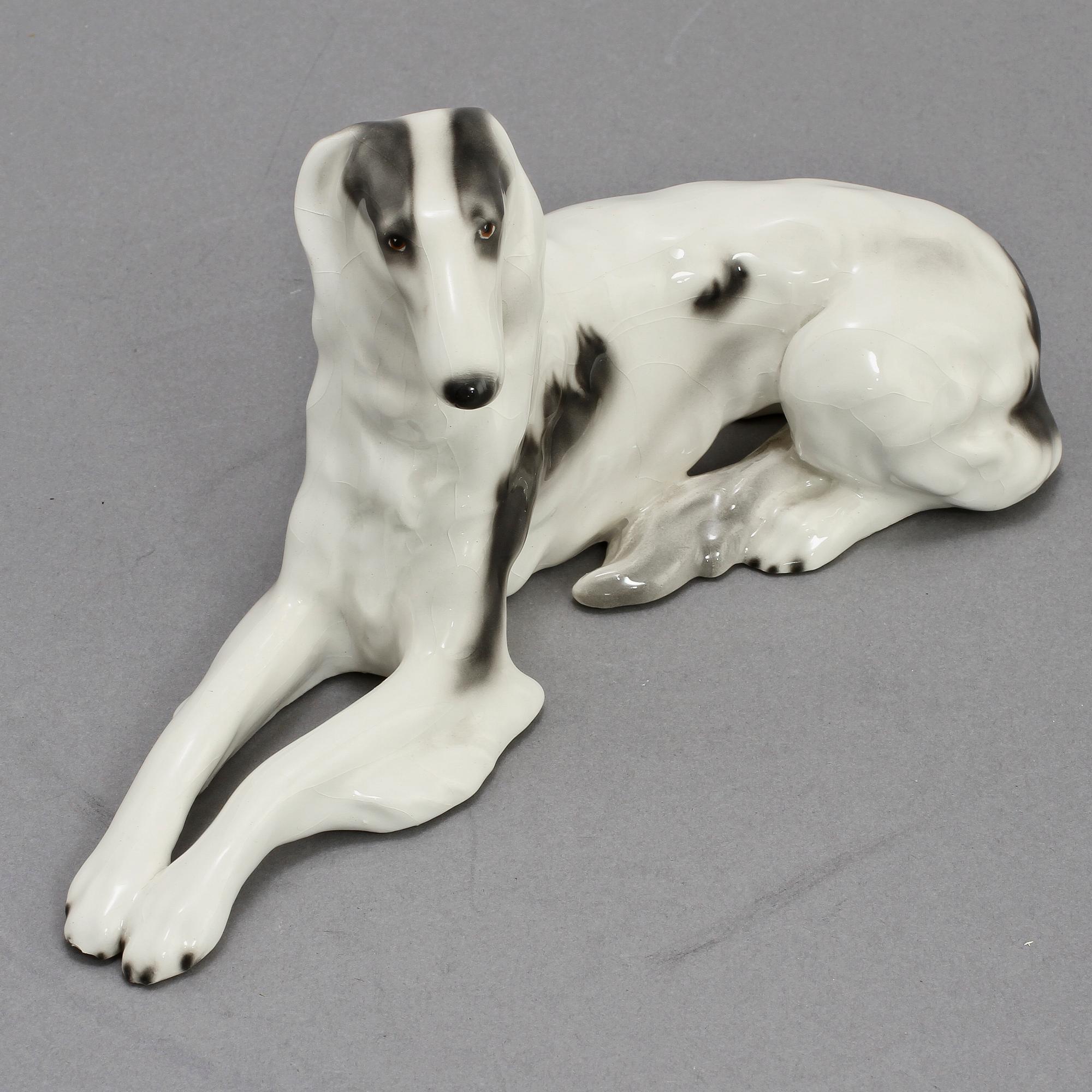 FIGURIN, porslin, Goldscheider, Österrike, 1900-tal.