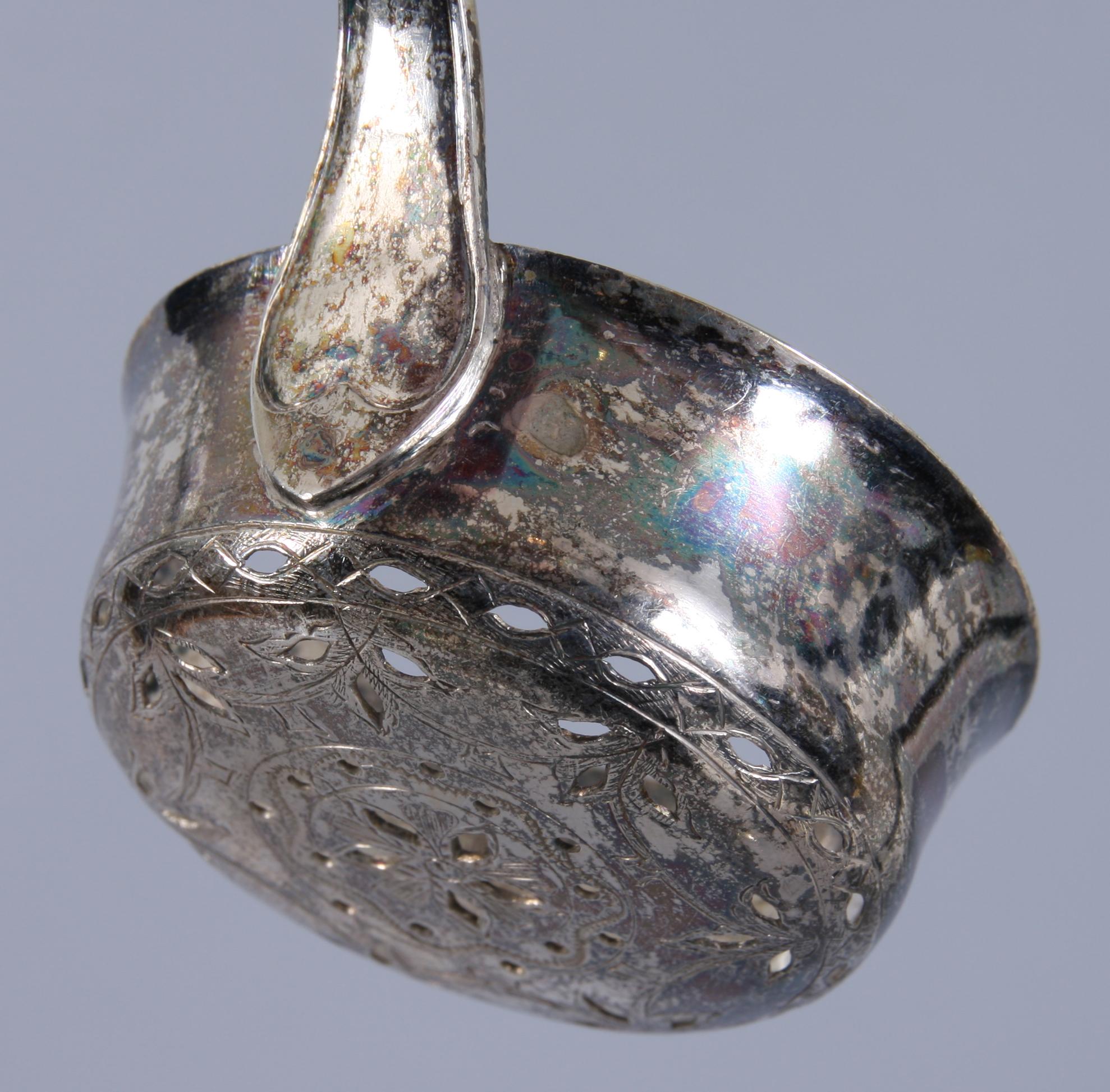 STRÖARE, 2 st, silver, 1800-/ 1900-tal.