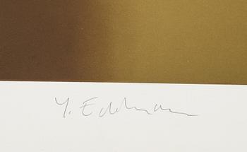 YRJÖ EDELMANN, färglitografi, signerad och numrerad 242/250.