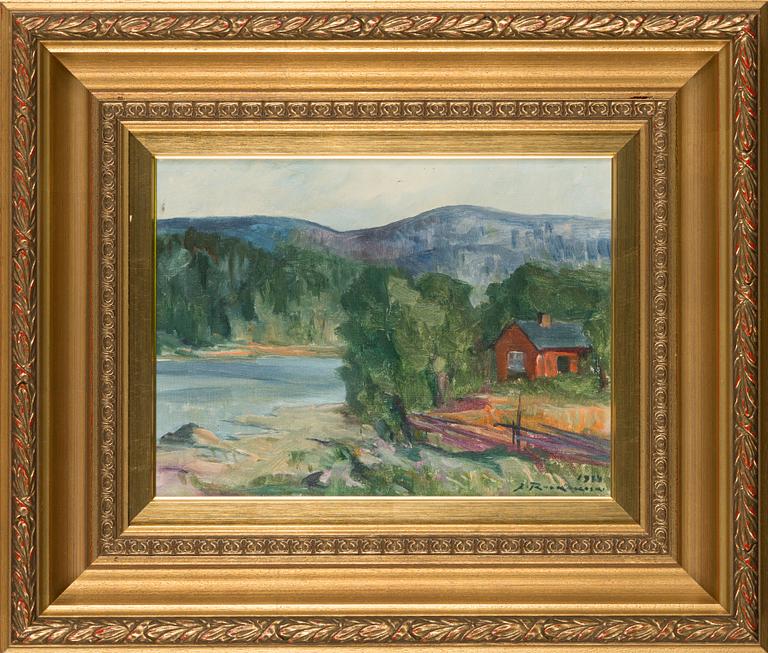 Jalmari Ruokokoski, oil on canvas, signed and dated 1934.
