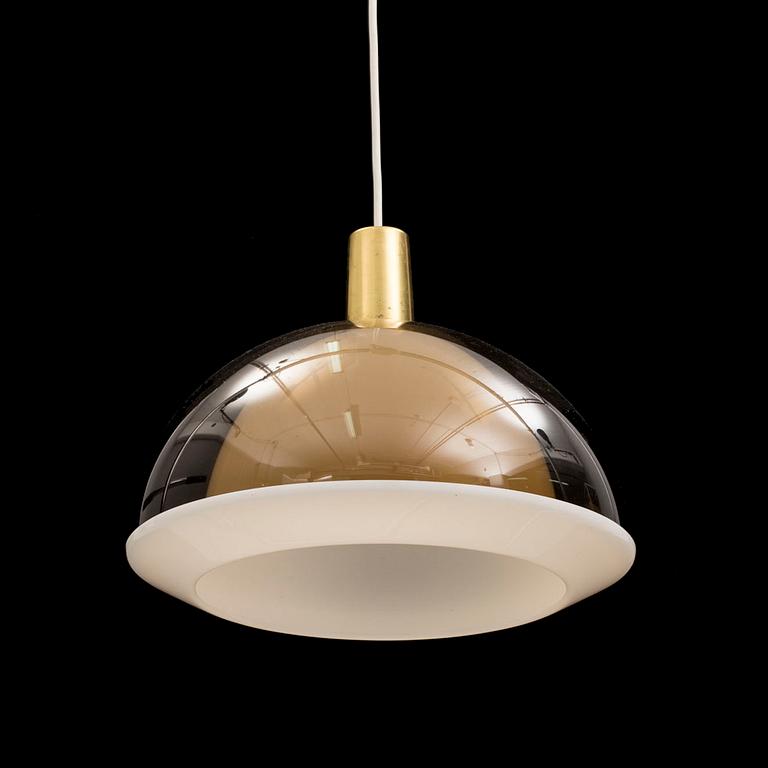 A 1970s plastic ceiling light by Iky Nummi-.