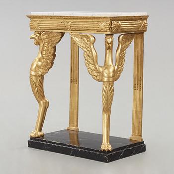 A 19th century Empire console table.