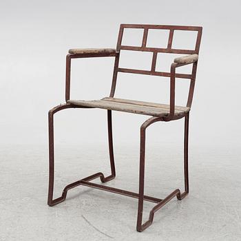 Carl Hörvik, a garden chair, possibly produced by Thulins vagnfabrik, Skillingaryd.
