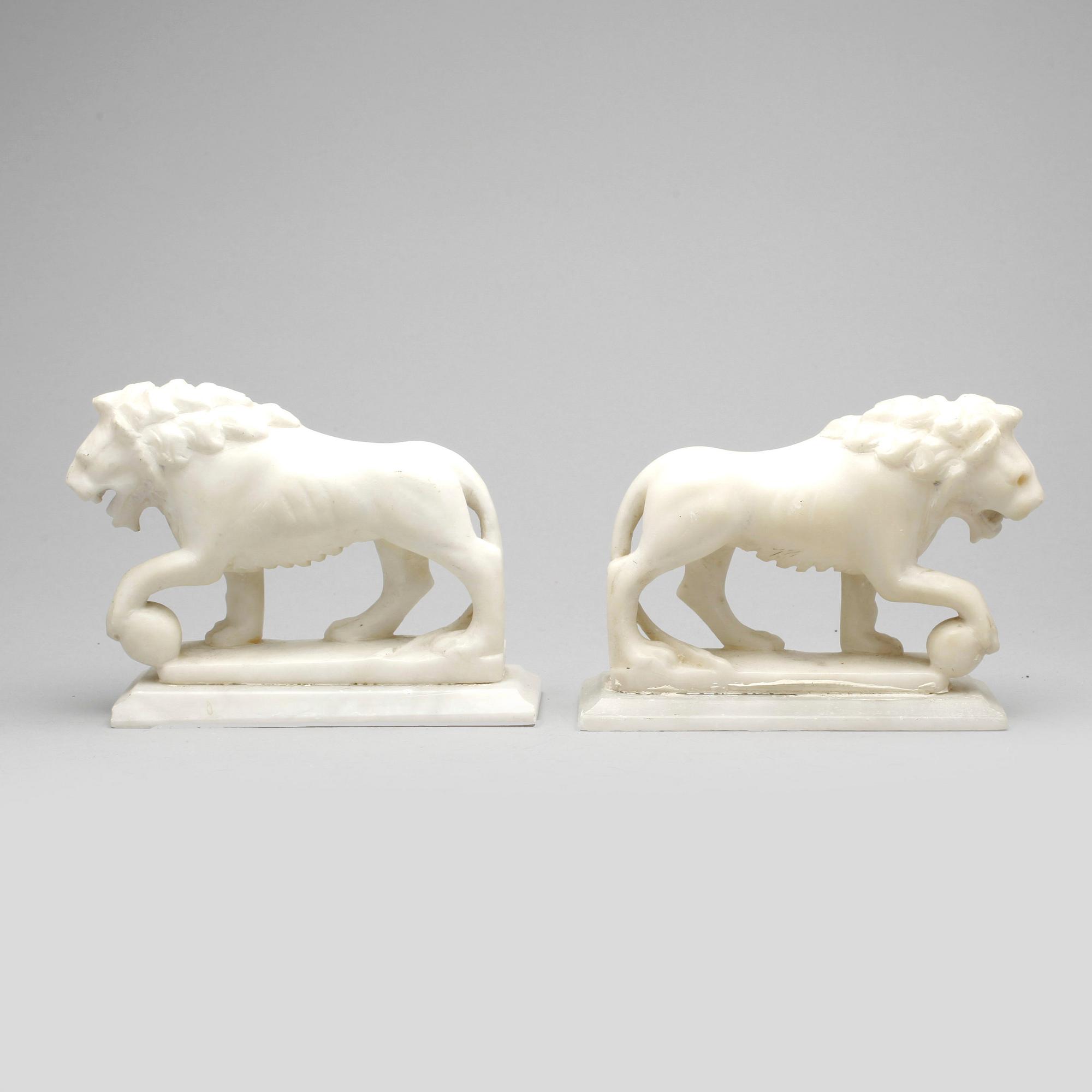 PARTI ALABASTER, 3 st, 1800/1900-tal.