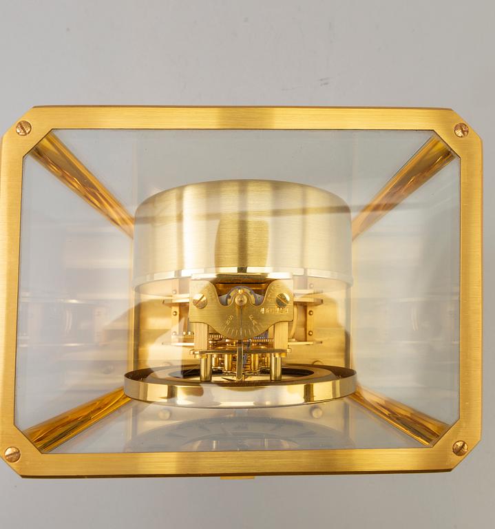 A second half of the 20th century mantle clock by Jaeger LeCoultre, Switzerland.