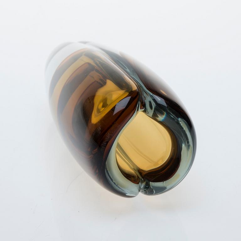 VAS, glas, signerad K. Franck, Nuutajärvi Notsjö -59.