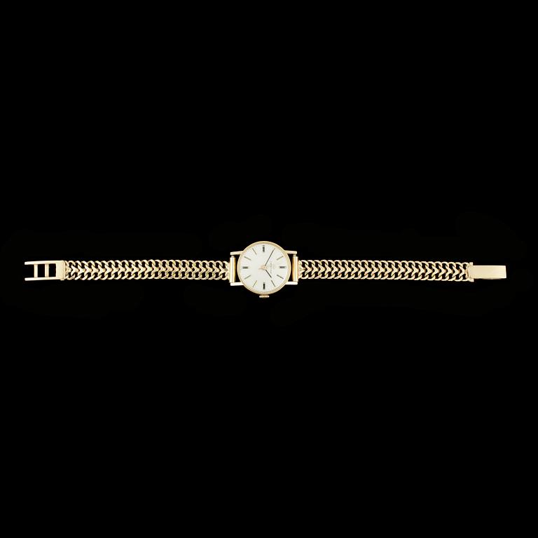 ARMBANDSUR, dam, Certina, band 18k guld. Totalvikt 25g.