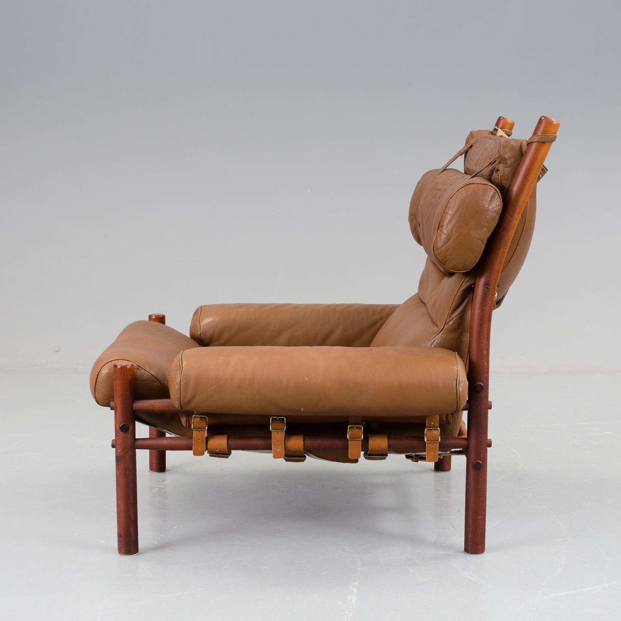 FÅTÖLJ, Inca, Lars Norell, 1960/70-tal.