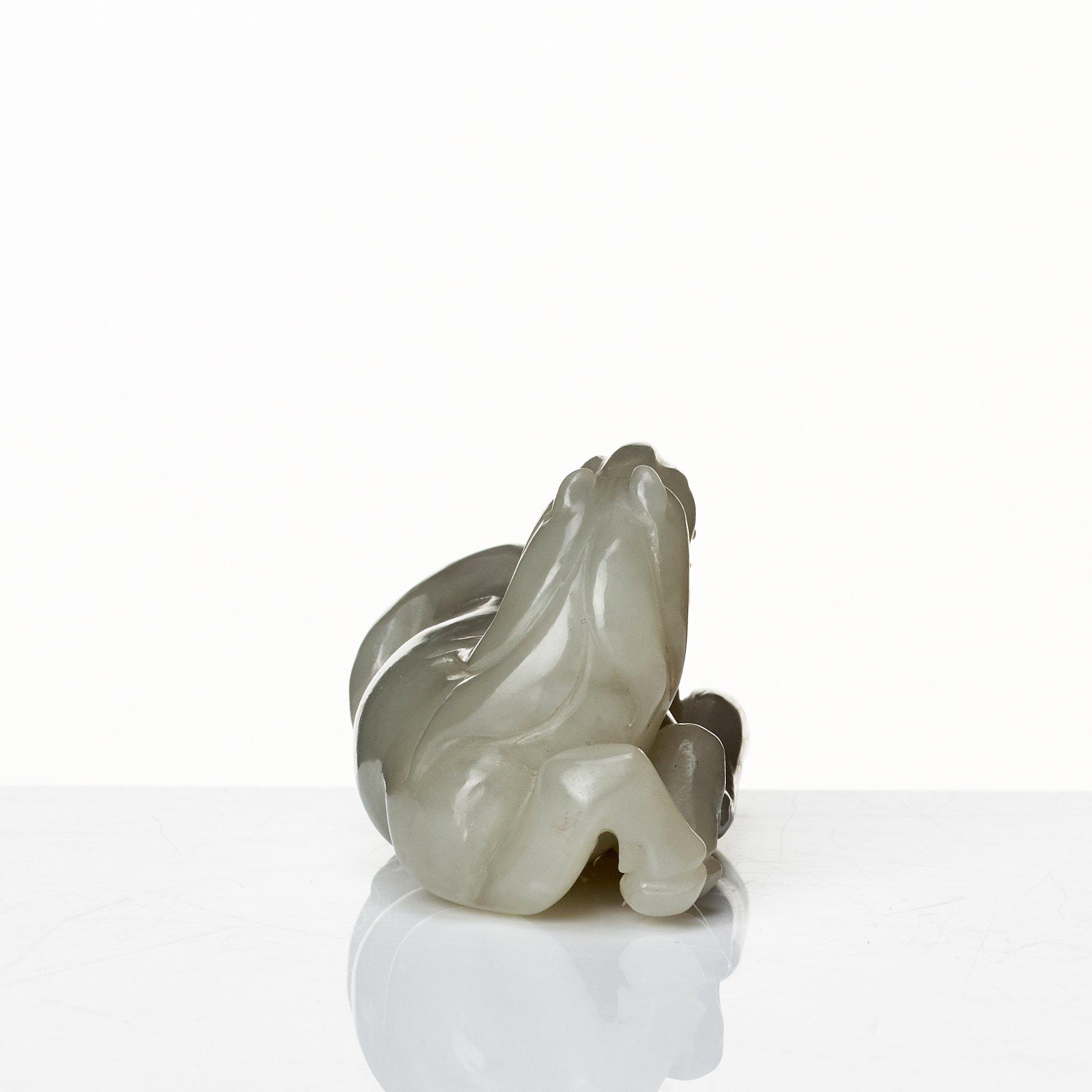 Figurin, nefrit. Qingdynastin.