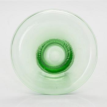 Helena Tynell, vas, "Kaulus", signeerattu Riihimäen Lasi Oy Helena Tynell.