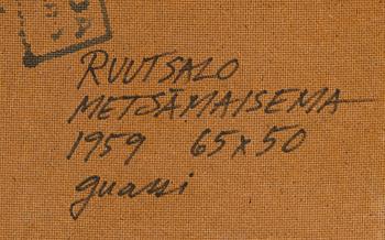 Eino Ruutsalo, "Skoglandskap".