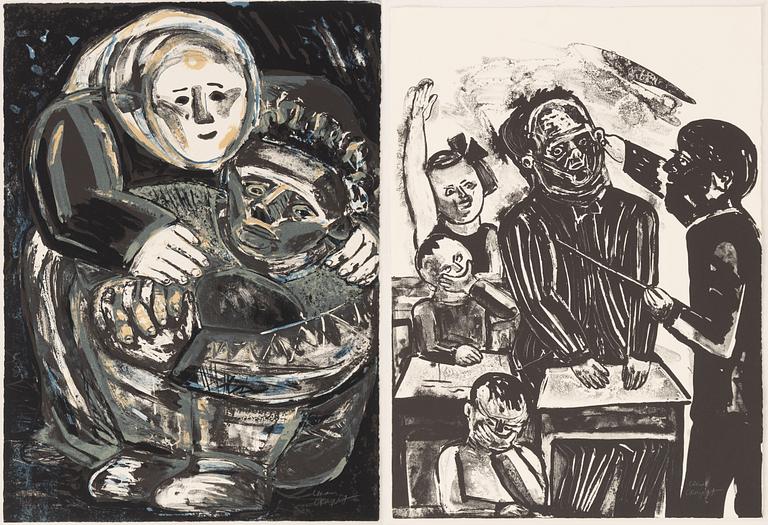 Lena Cronqvist, Untitled, from the portfolio: “August Strindberg, Ett Drömspel”.