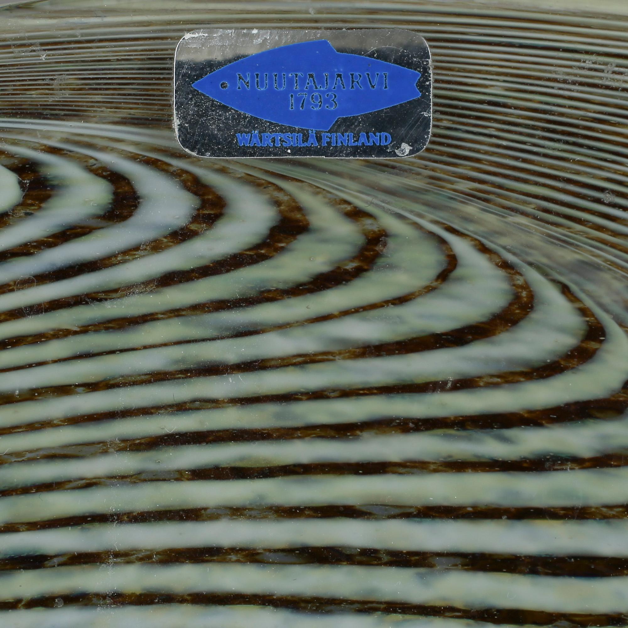 SKÅL, glas, Oiva Toikka, Nuutajärvi, Notsjö.