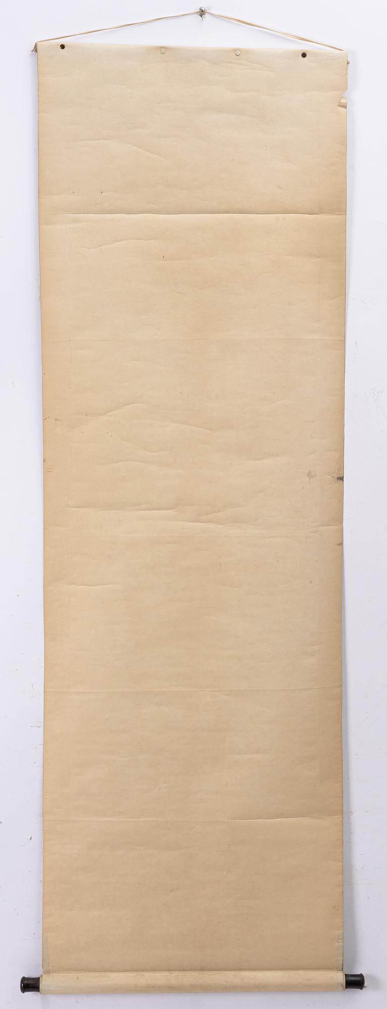Unidentified artist, two scroll paintings, China, circa 1900/early 20th century.