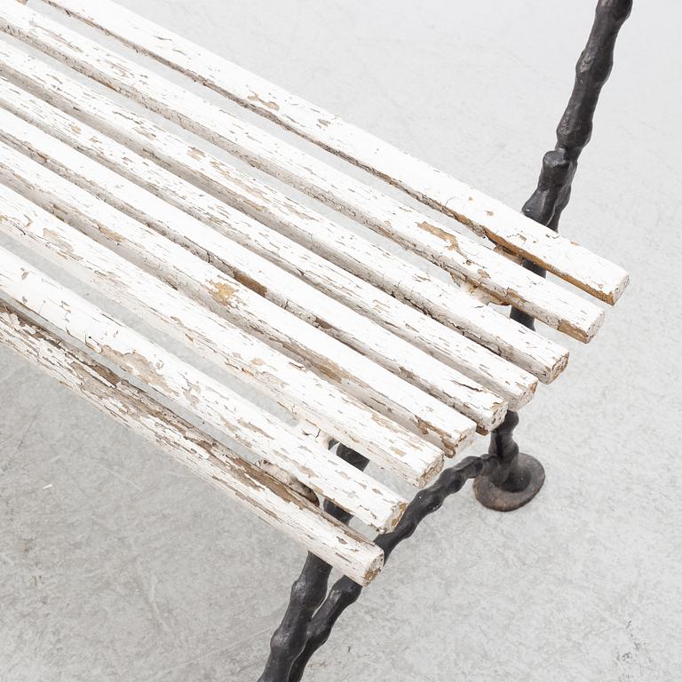 A garden sofa, first half of the 20th Century.