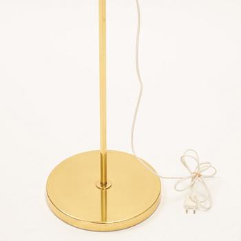 Hans-Agne Jakobsson, a model 'G-185' brass floor light, Markaryd, Sweden.